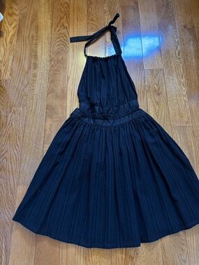 Black Halter-Style Women’s Dress